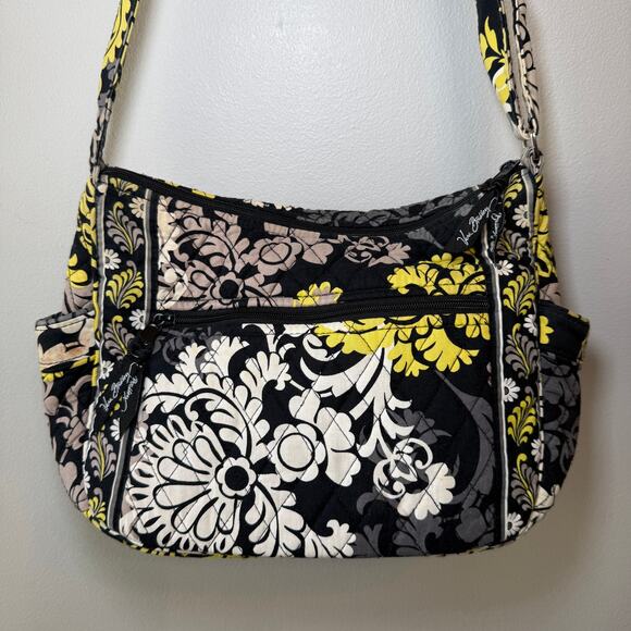 Vera Bradley Baroque Pattern On The Go Crossbody Bag Purse & Turn Lock Wallet - Picture 2 of 12